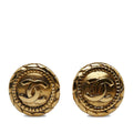 CHANEL CC Clip-on Earrings Costume Earrings