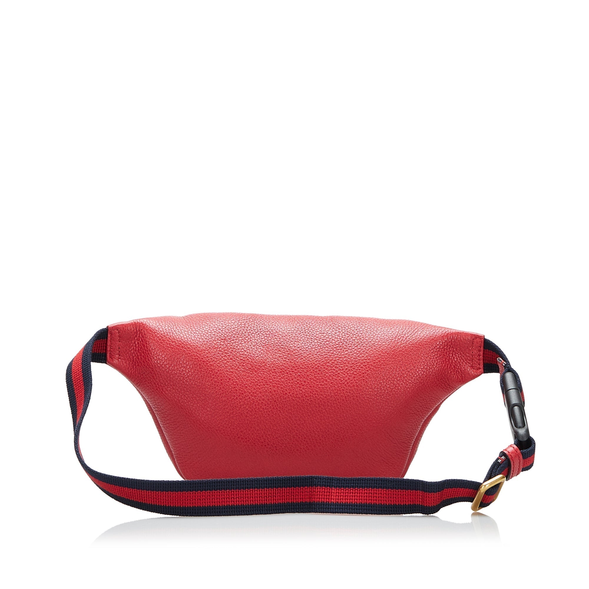 Gucci Logo Belt Bag Red