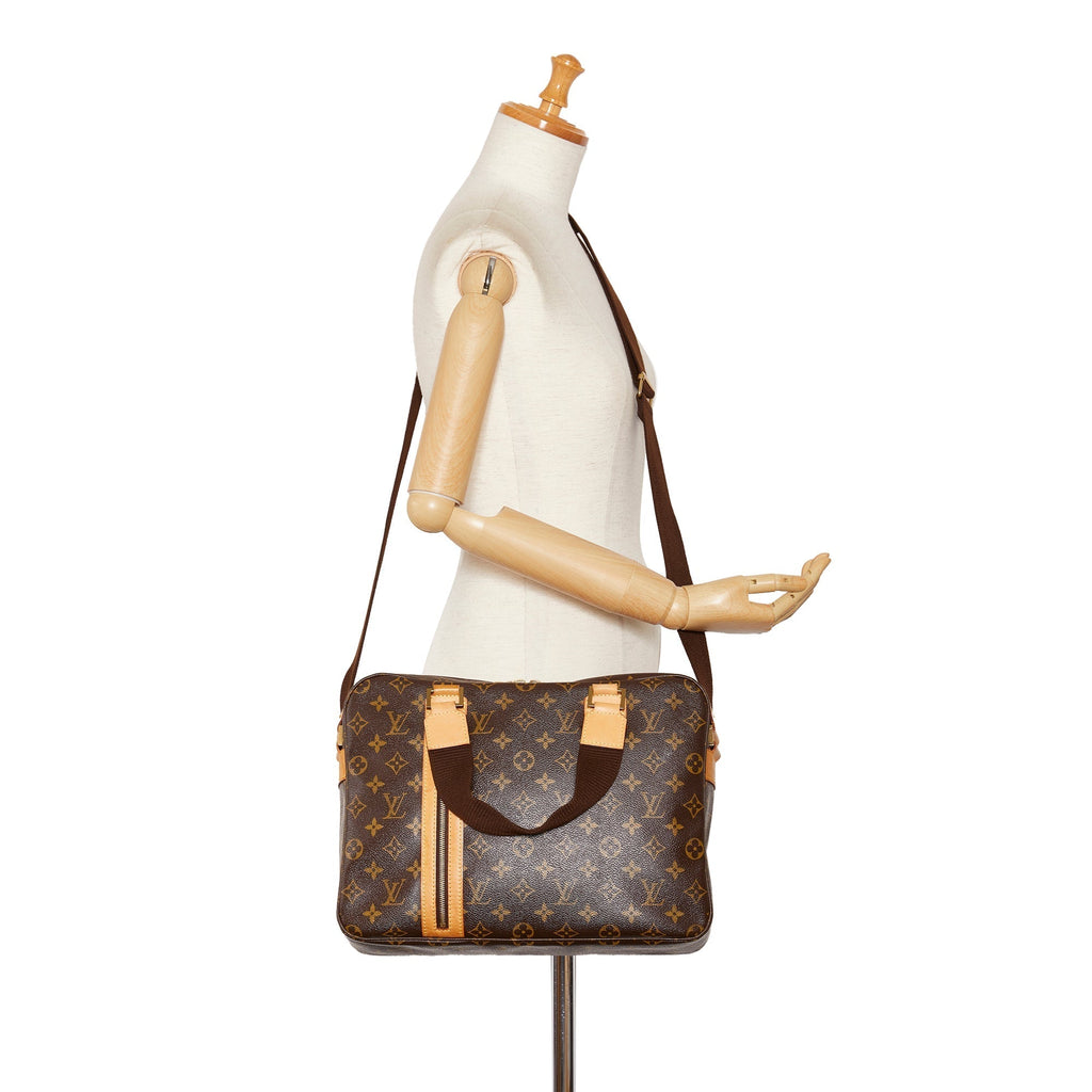 LOUIS VUITTON Monogram Sac Bosphore Business Bag