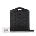 SALE Gucci Morpheus Handbag Black Embroidered Leather