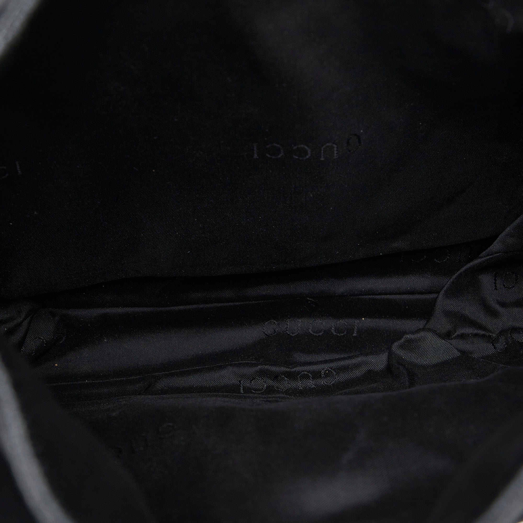 Gucci Jackie Black Canvas