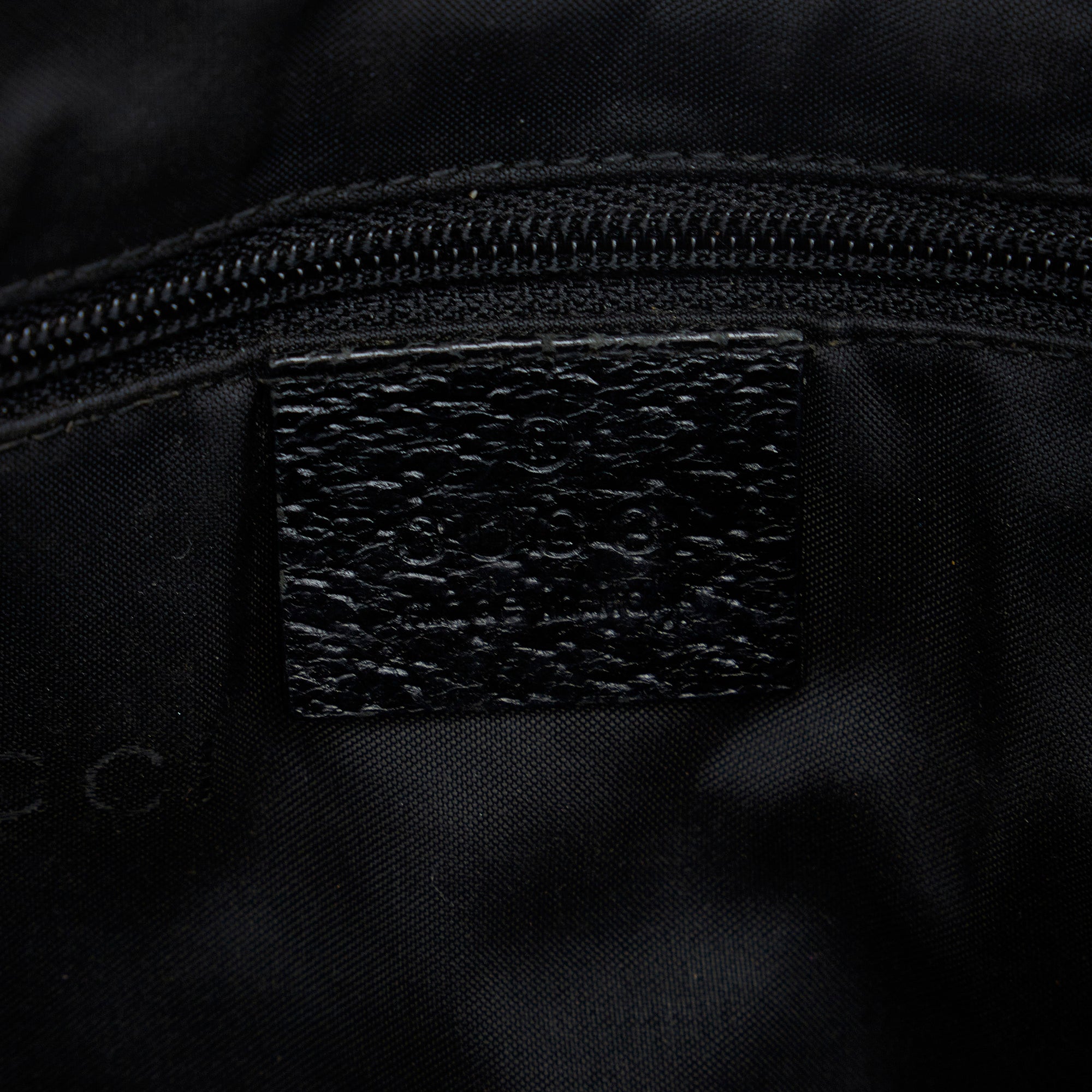 Gucci Jackie Black Canvas