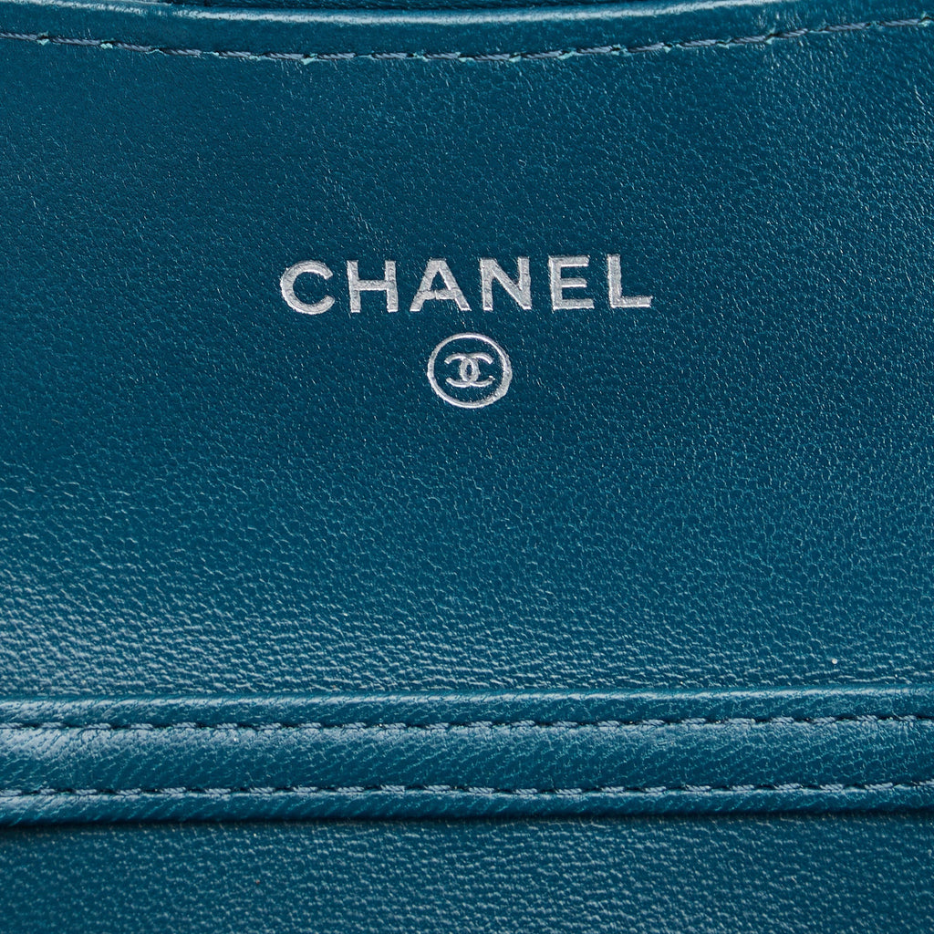 CHANEL Classic Compact Wallet On Chain Crossbody Bag