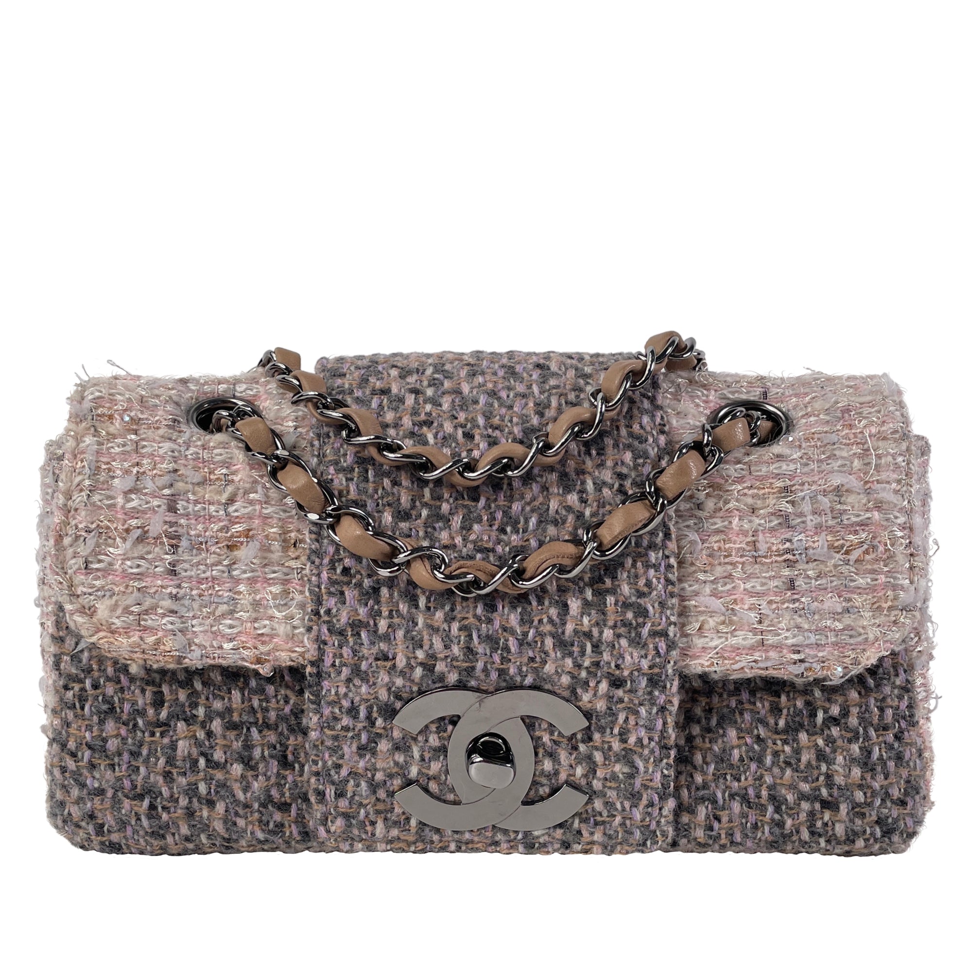 CHANEL Small Fantasy Tweed Flap Bag