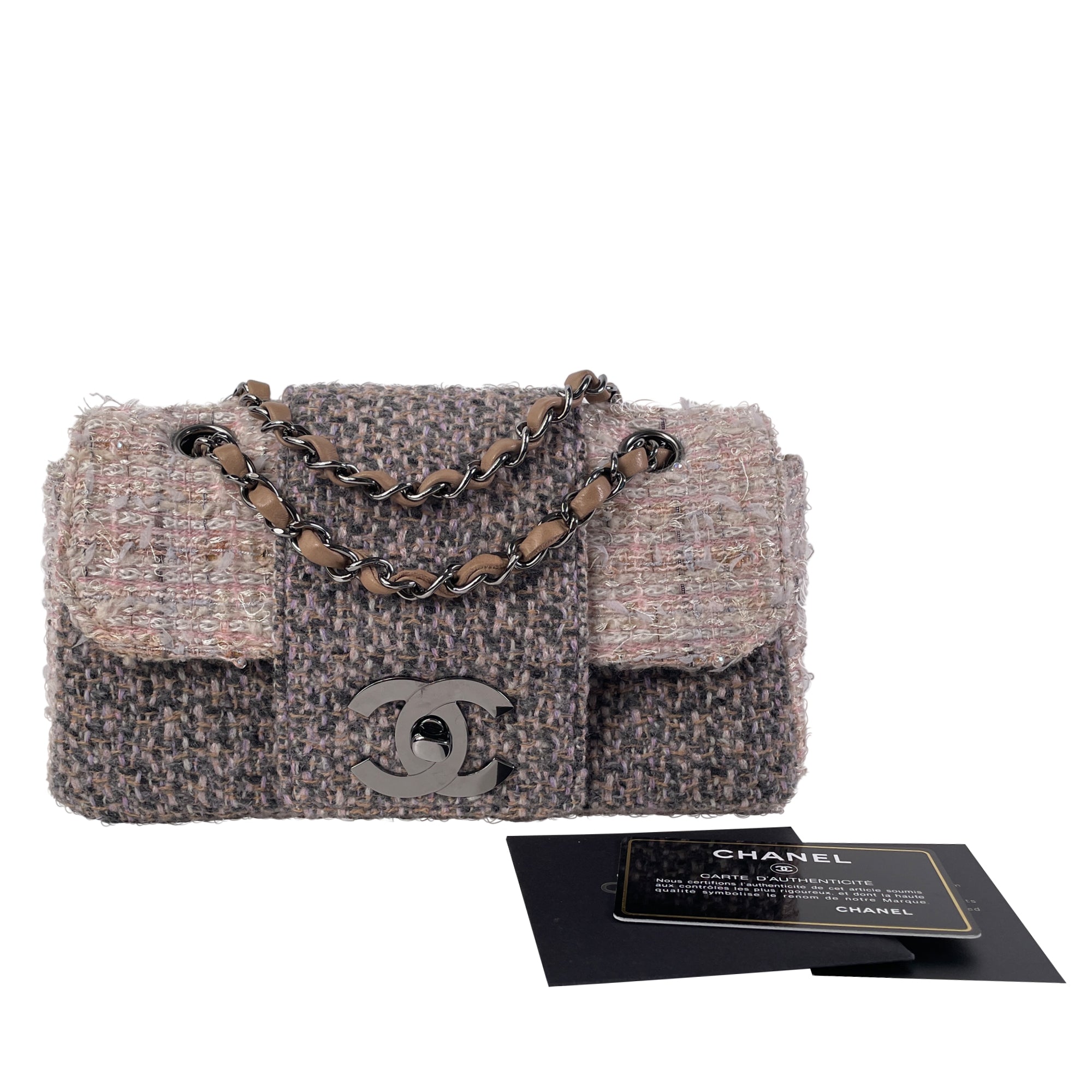 CHANEL Small Fantasy Tweed Flap Bag