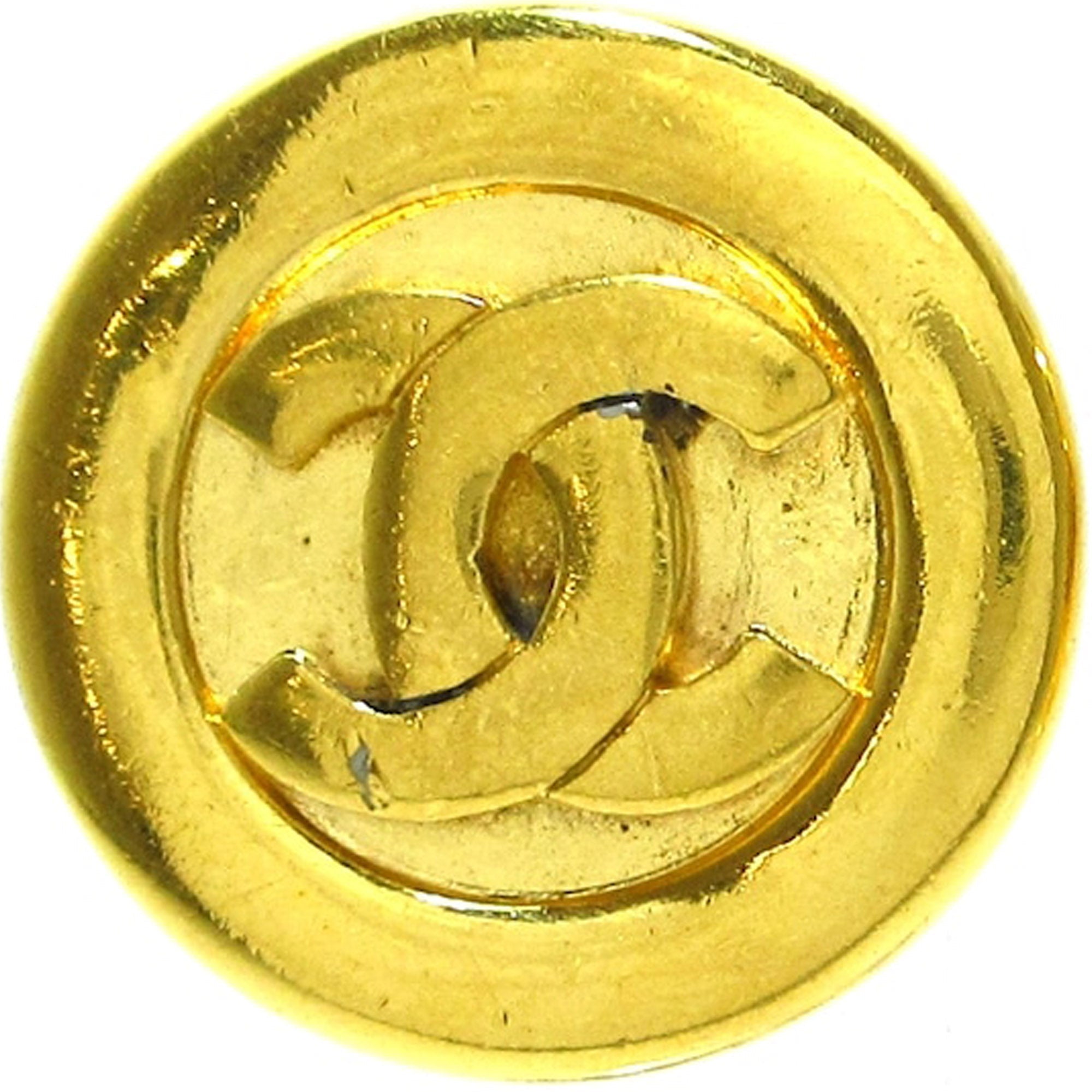 CHANEL CC Clip-on Earrings Costume Earrings
