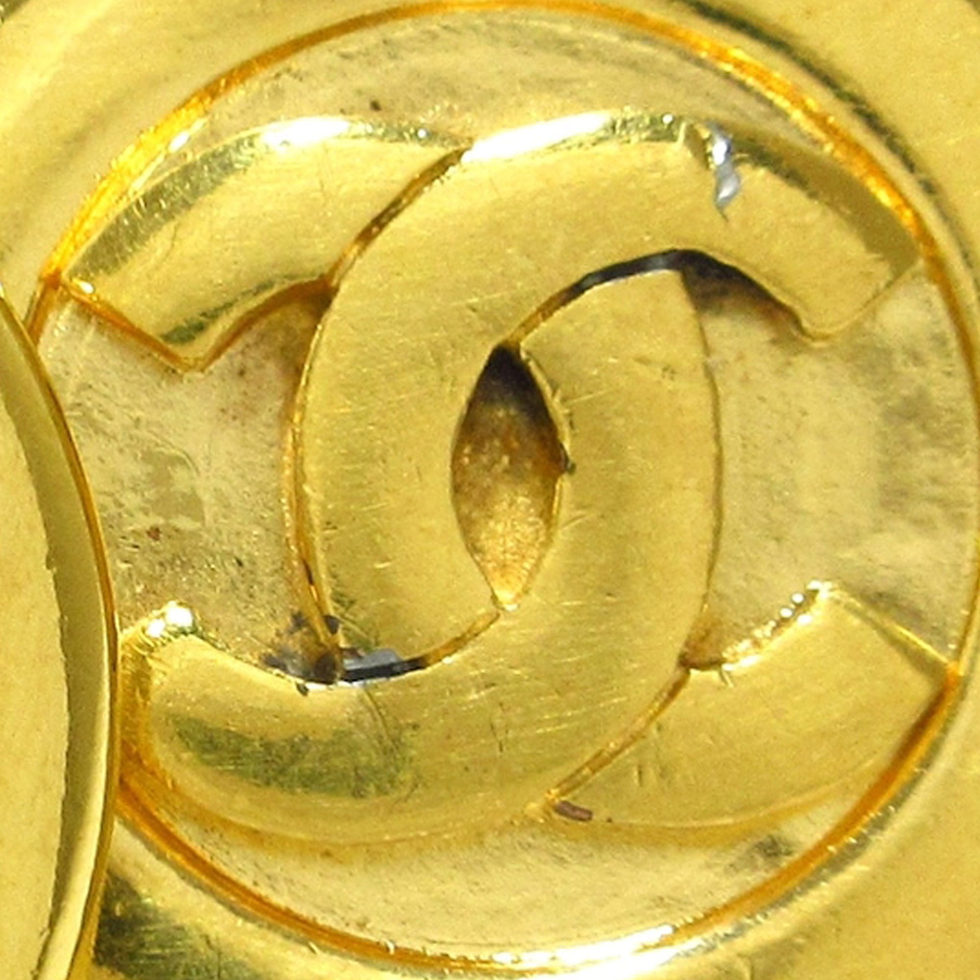 CHANEL CC Clip-on Earrings Costume Earrings