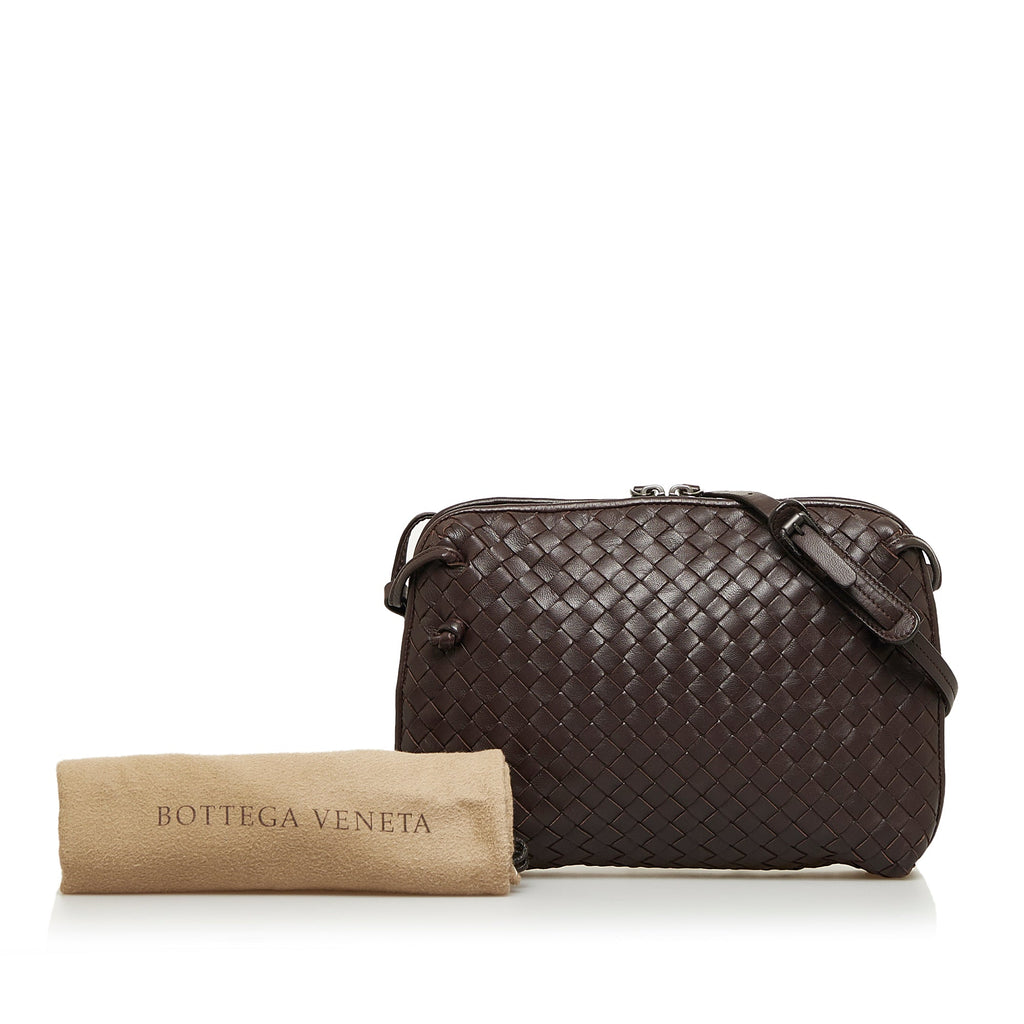 Bottega Veneta Nodini Brown Intrecciato