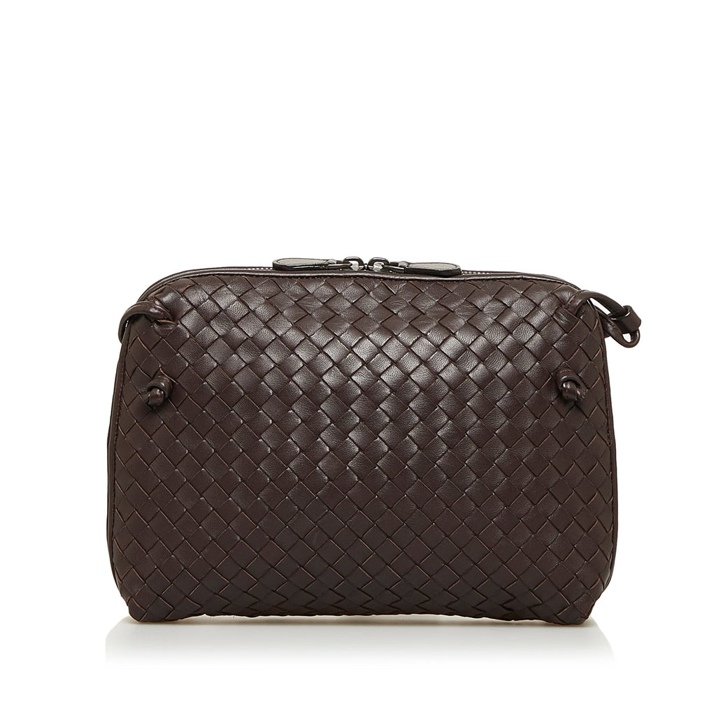 Bottega Veneta Nodini Brown Intrecciato