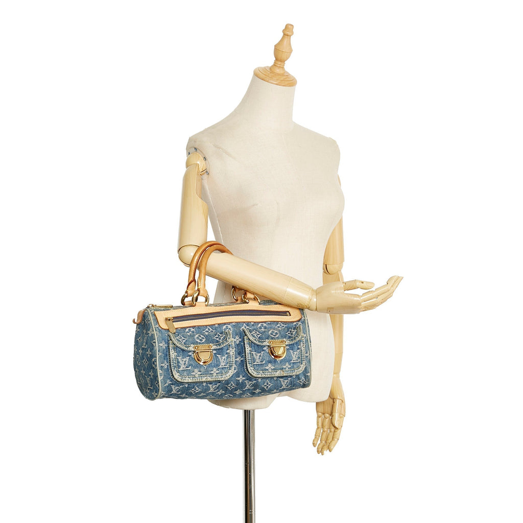 Louis Vuitton Monogram Denim Neo Speedy Handbag