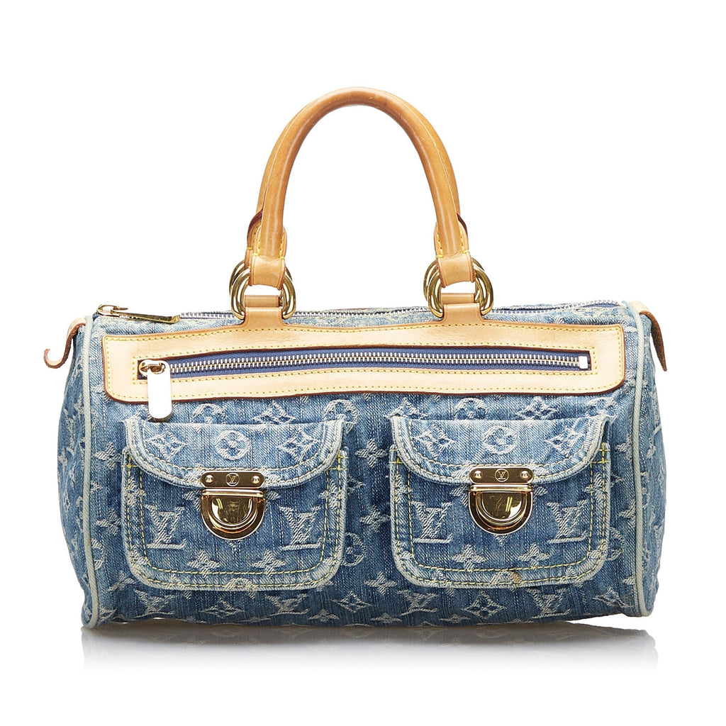 Louis Vuitton Monogram Denim Neo Speedy Handbag