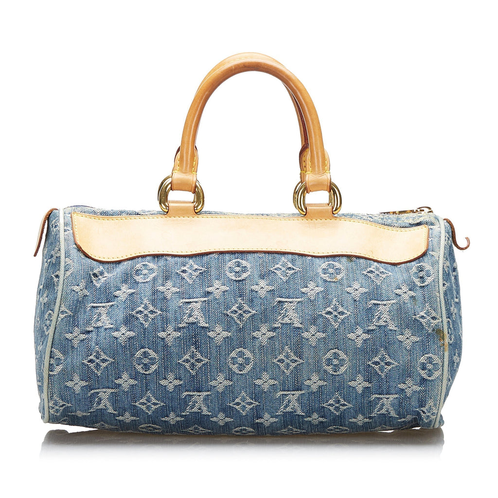 Louis Vuitton Monogram Denim Neo Speedy Handbag
