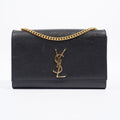 Saint Laurent Kate Black Leather Small
