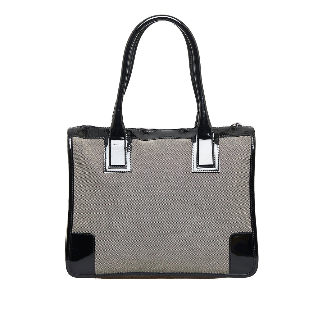 Gucci Handbag Grey Canvas