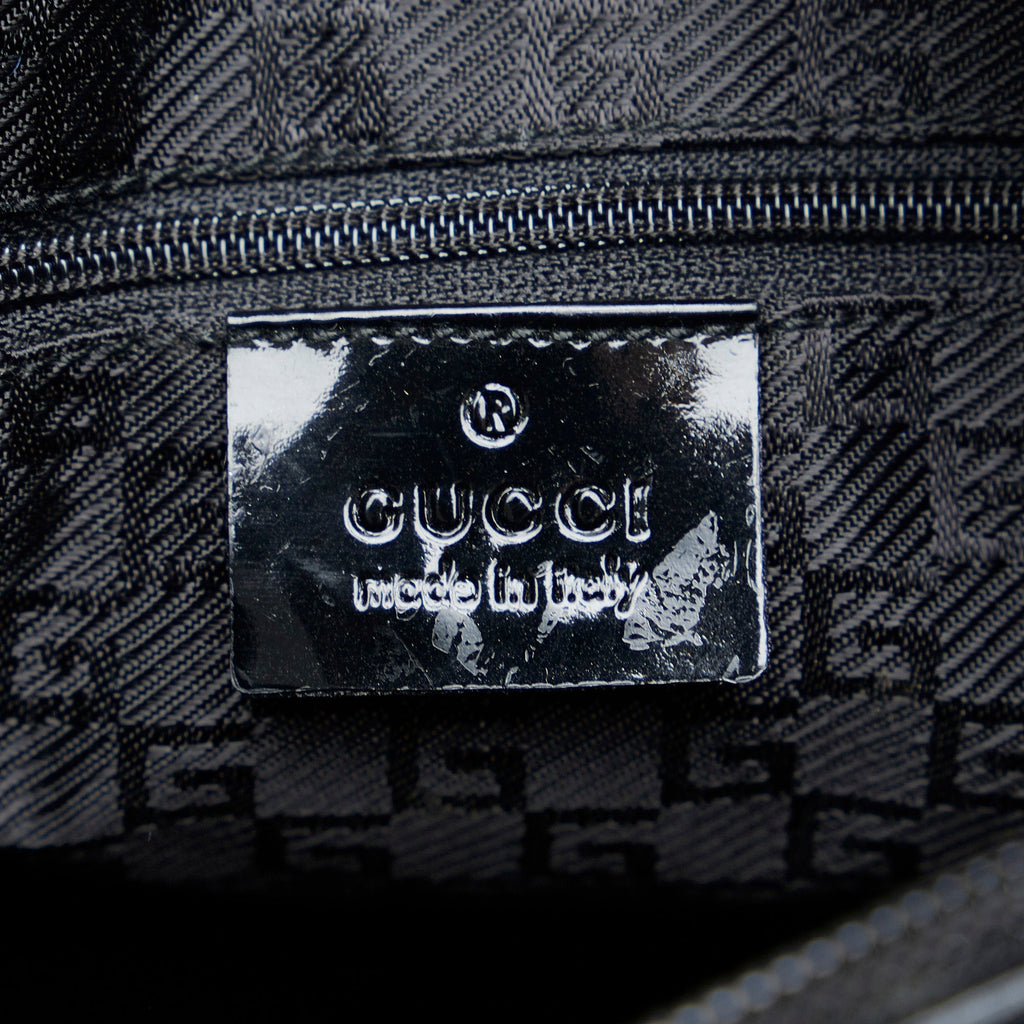 Gucci Handbag Grey Canvas