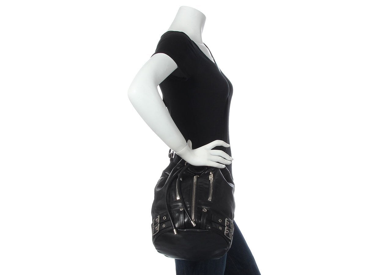Saint Laurent Black Rider Bucket Bag