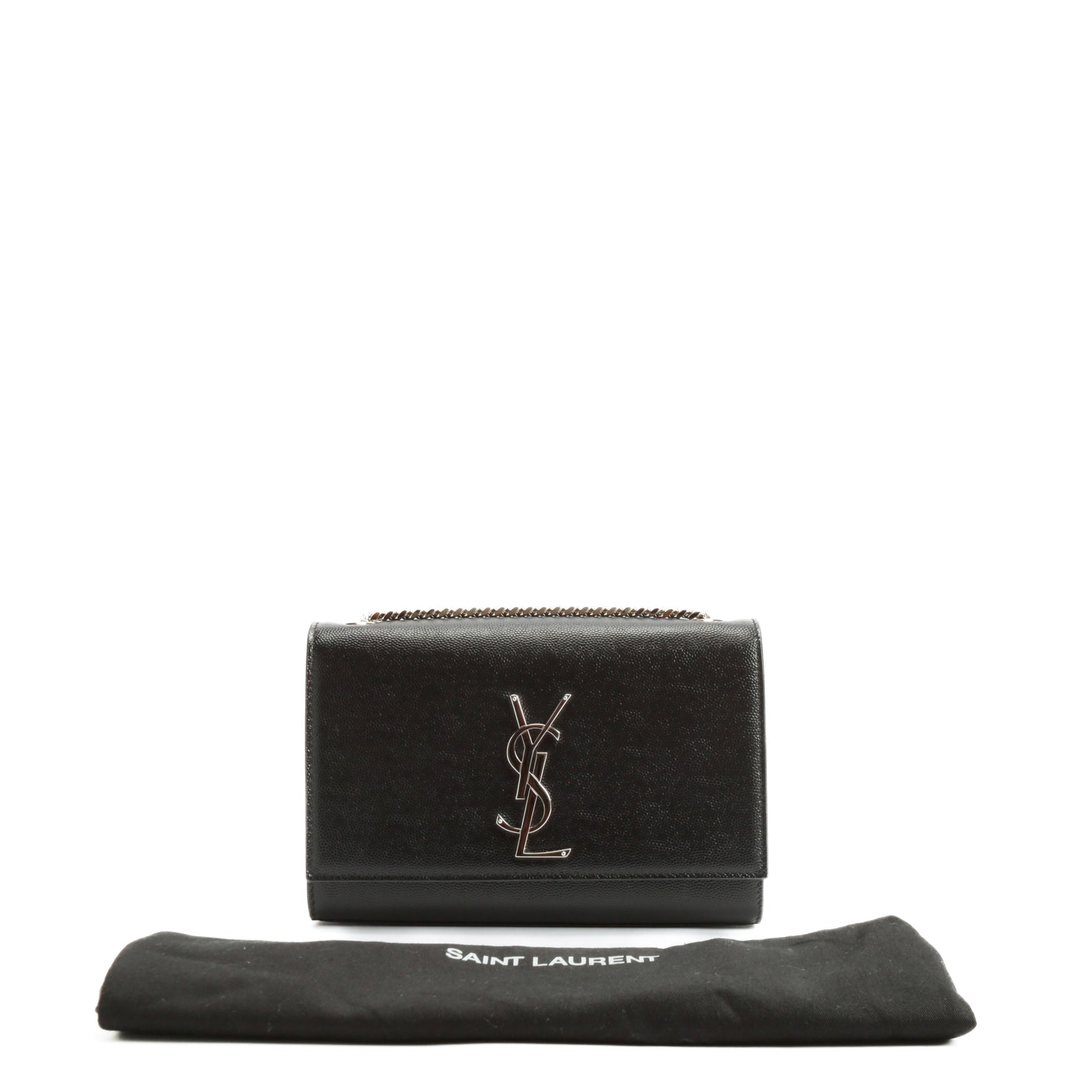 SAINT LAURENT Kate Small Black