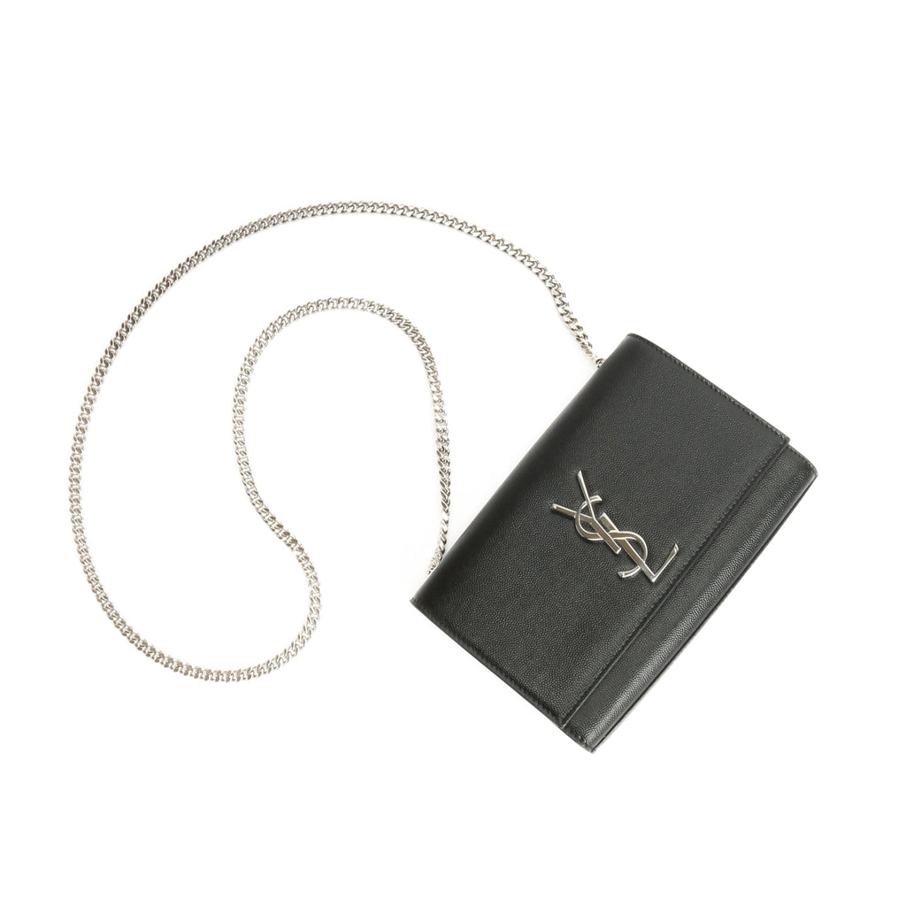 SAINT LAURENT Kate Small Black