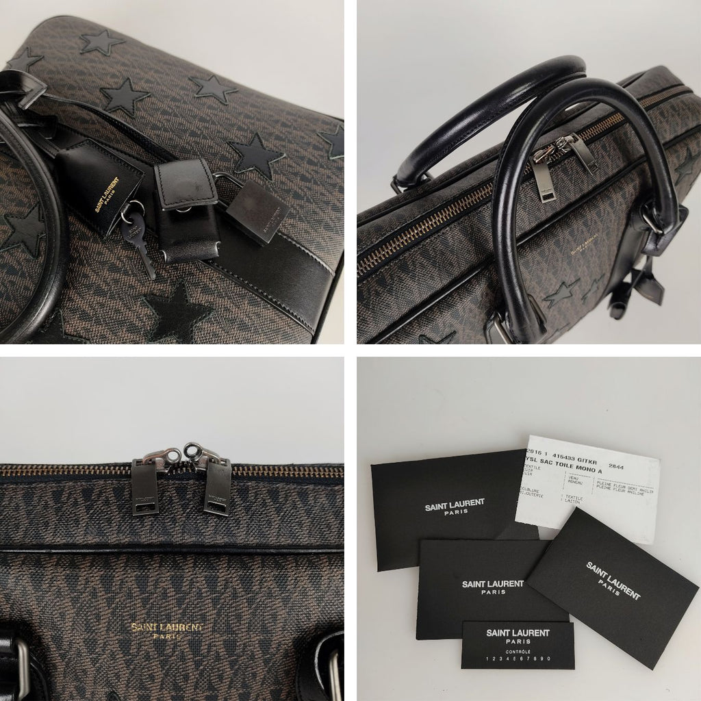 SAINT LAURENT unisex work handbag