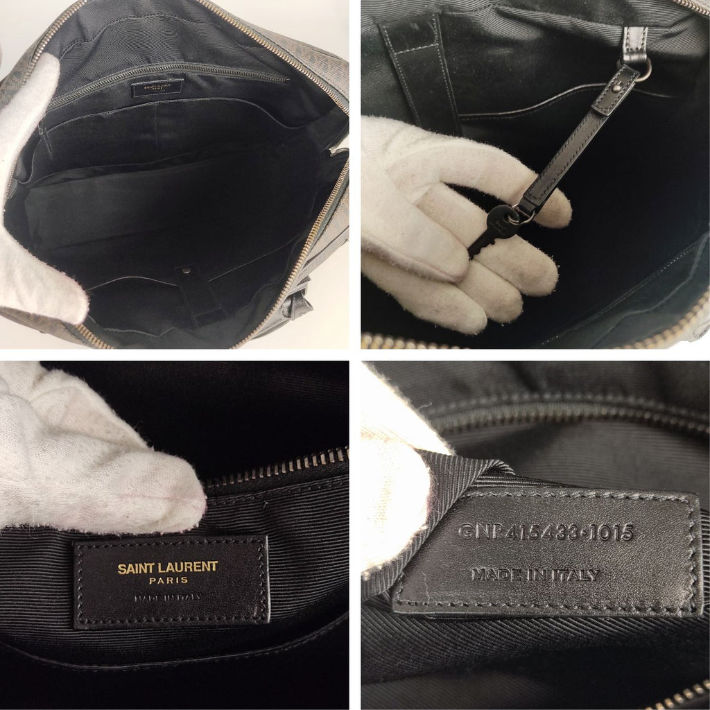 SAINT LAURENT unisex work handbag