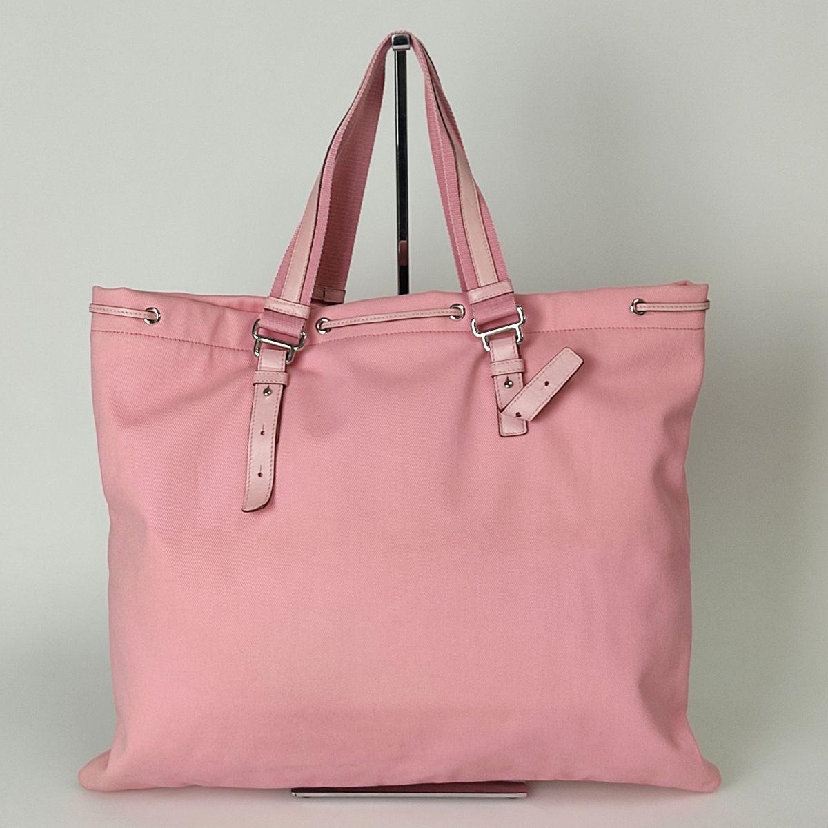 SAINT LAURENT canvas shopper bag