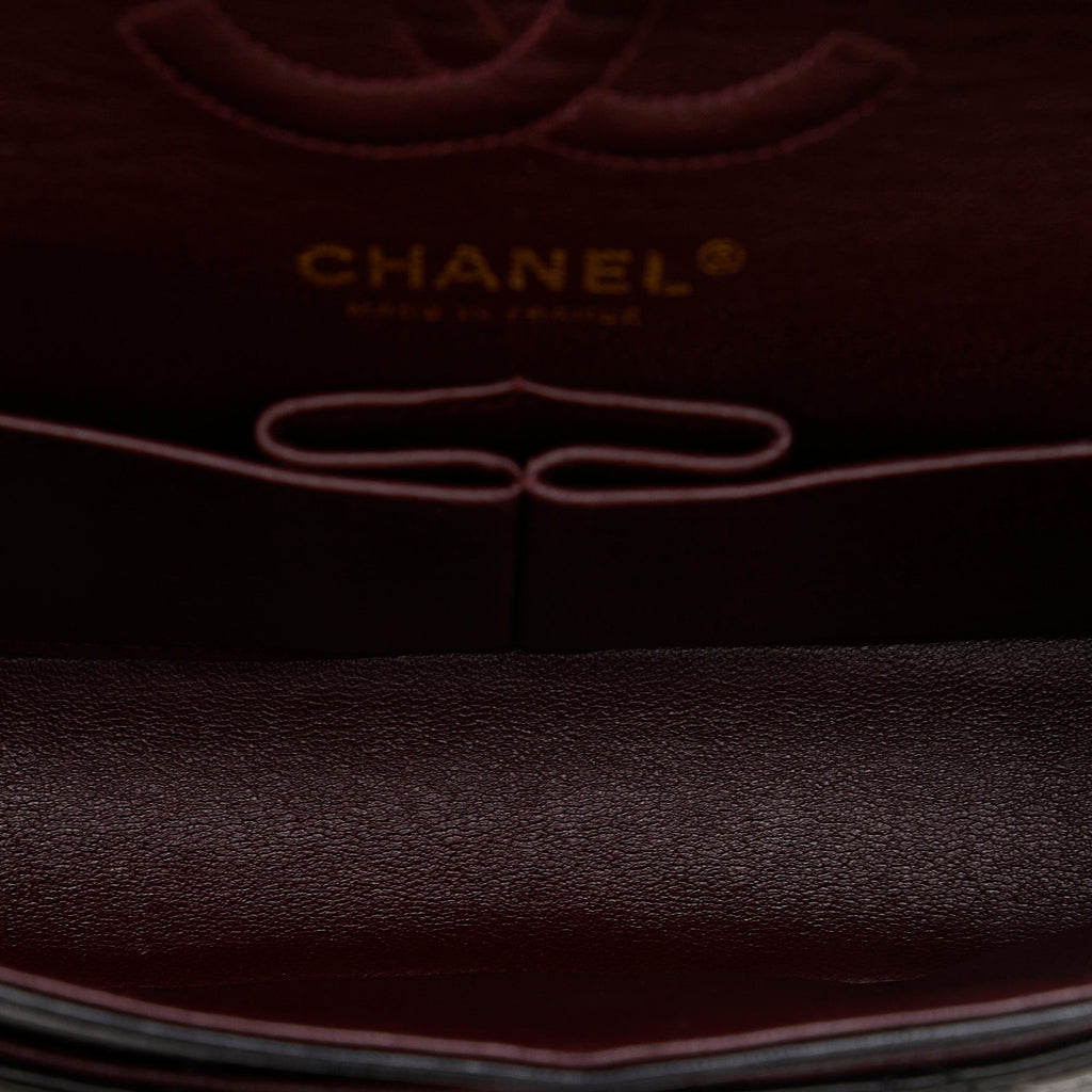 CHANEL Small Classic Lambskin Leather Double Flap Bag