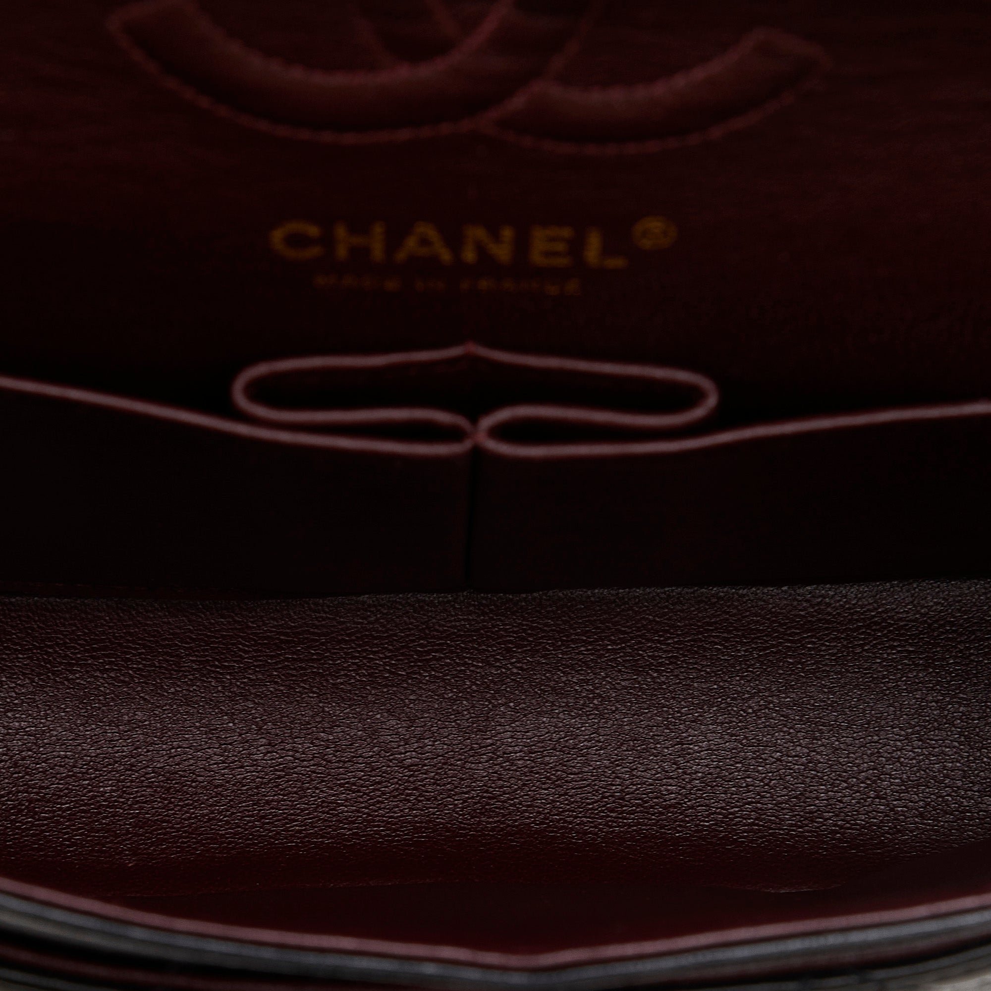 CHANEL Small Classic Lambskin Leather Double Flap Bag