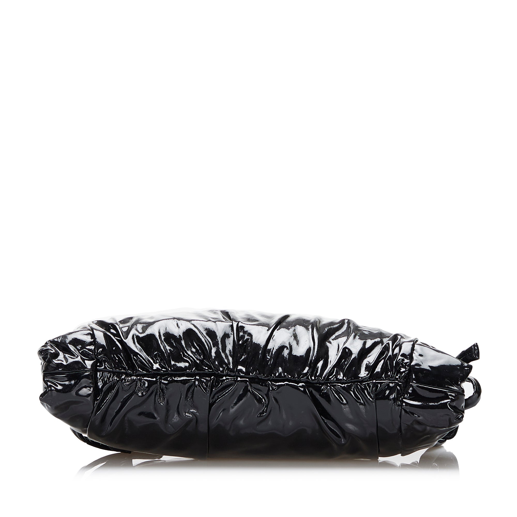 Gucci Hysteria Clutch Large Black Patent