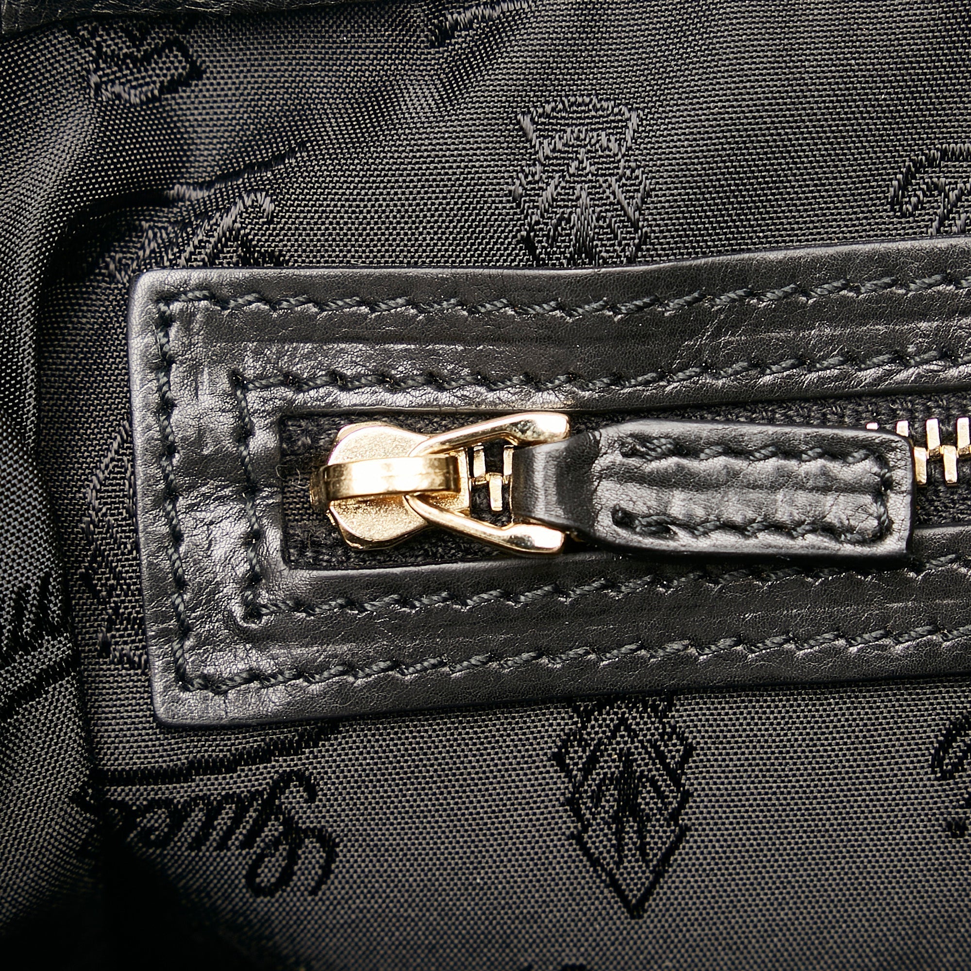 Gucci Hysteria Clutch Large Black Patent