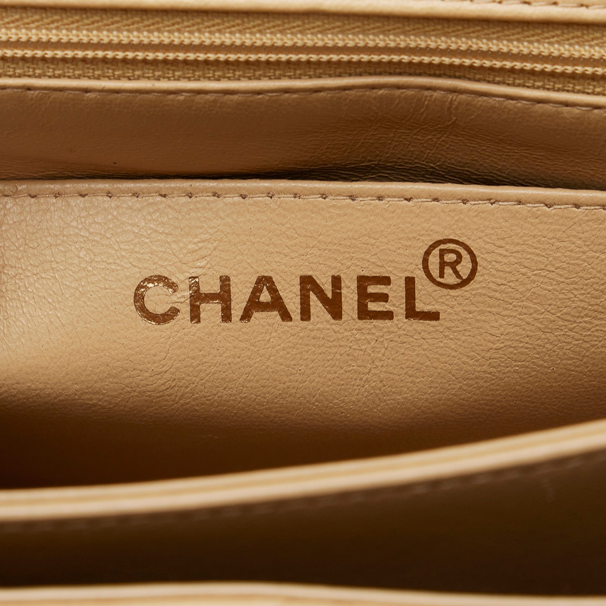 CHANEL Medium Lambskin Envelope Flap Handbag