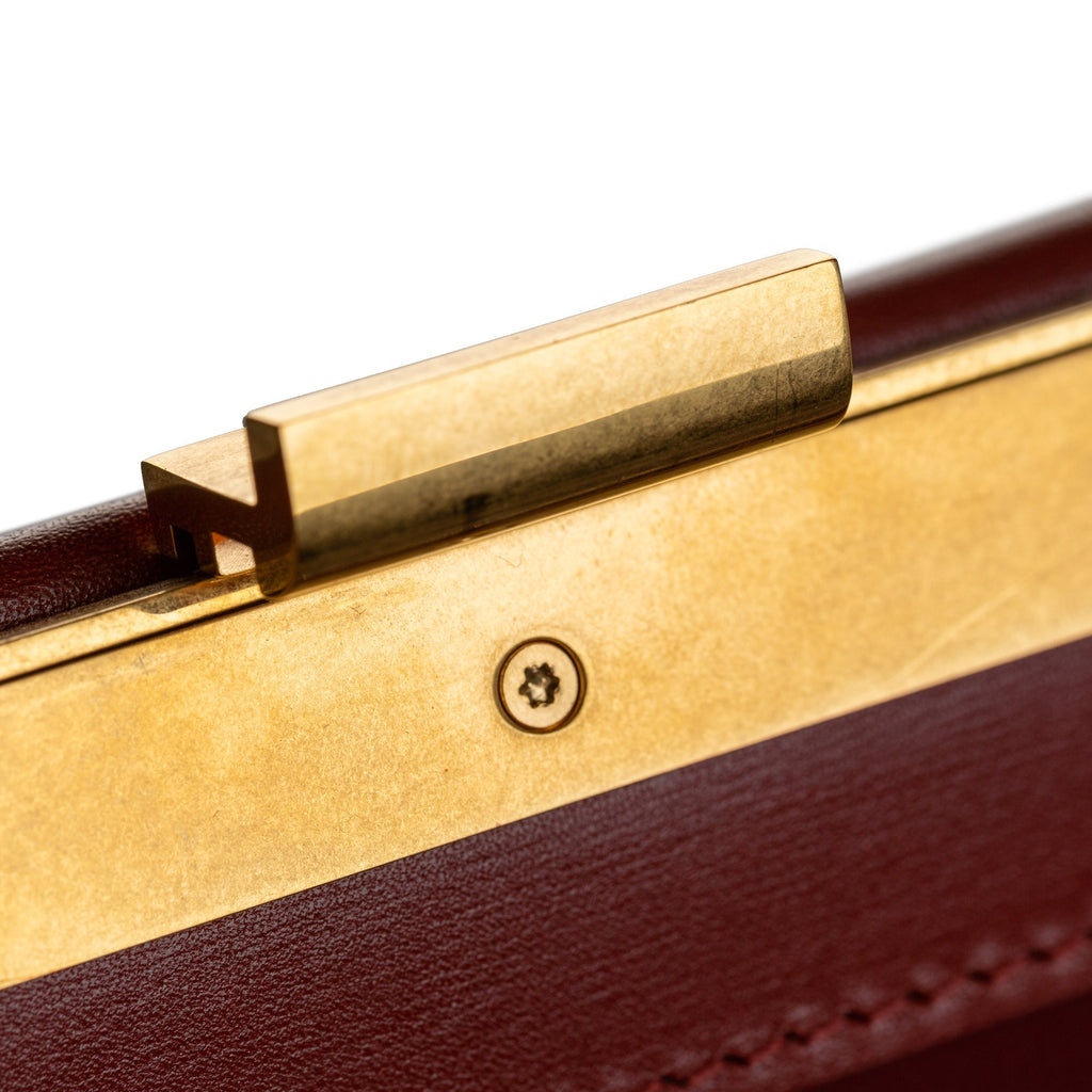 Gucci Clasp Handbag Brown