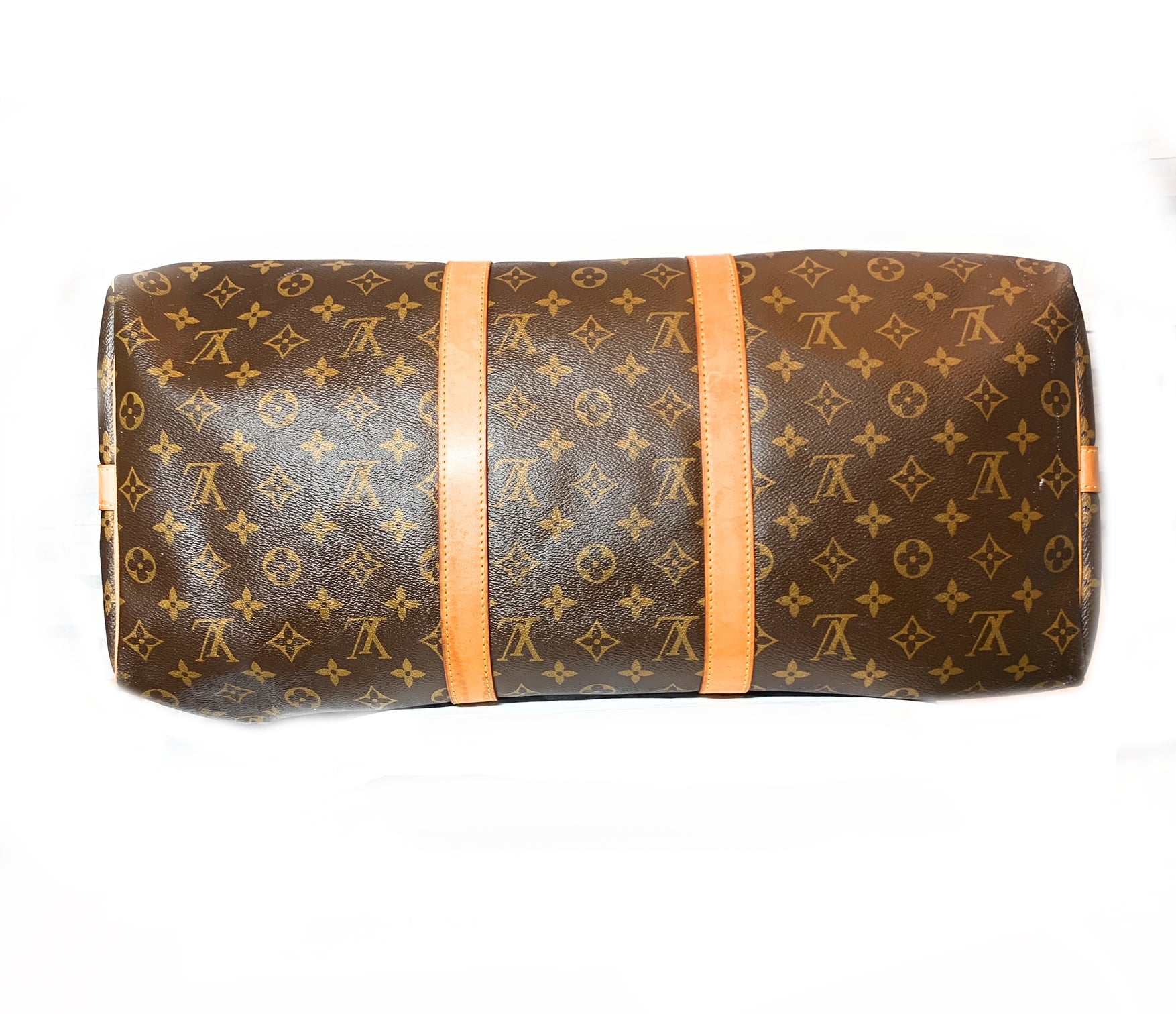 Louis Vuitton Monogram Canvas Keepall Bandouliere 50 Luggage Bag
