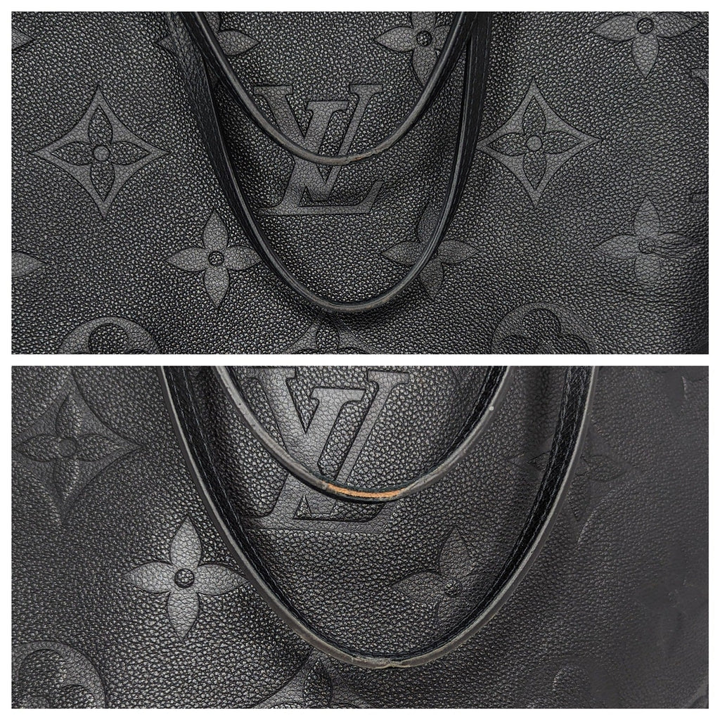 Louis Vuitton Monogram Giant Empreinte Neverfull MM & Pochette