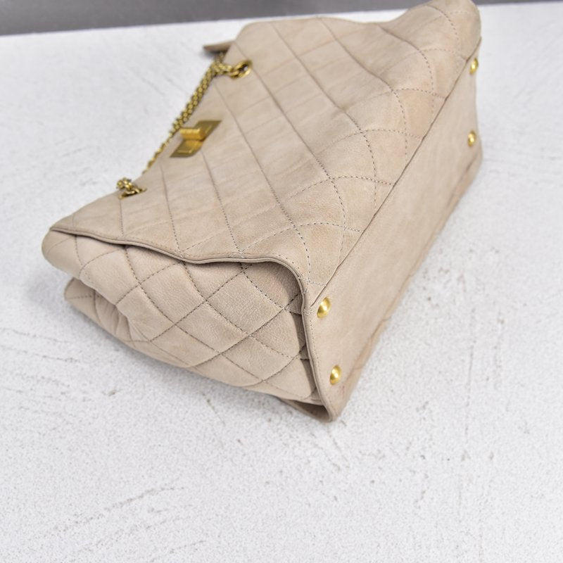CHANEL Reissue Quilted Caviar Chain Tote Bag