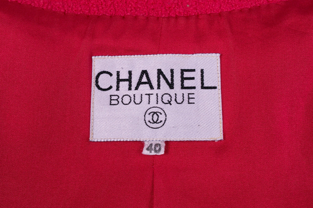 Ensemble tailleur rose Chanel