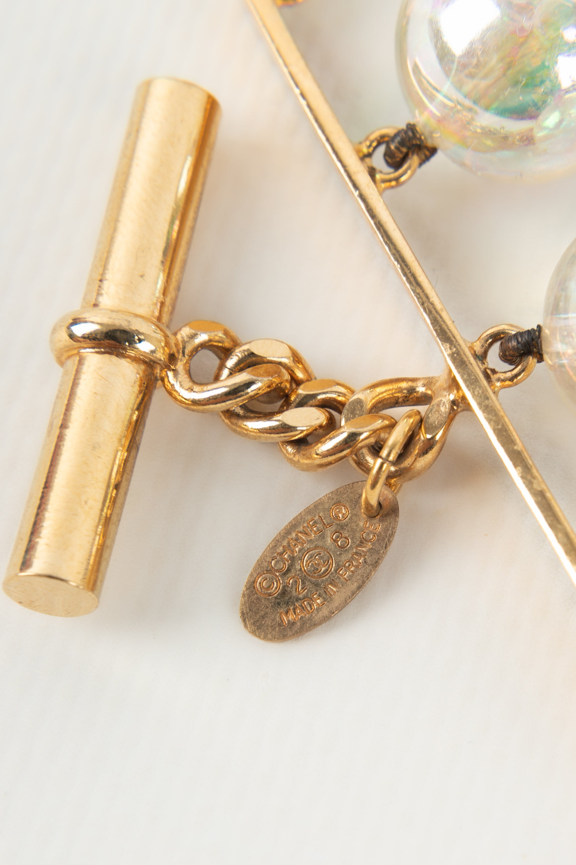 Bracelet de perles Chanel 1990s