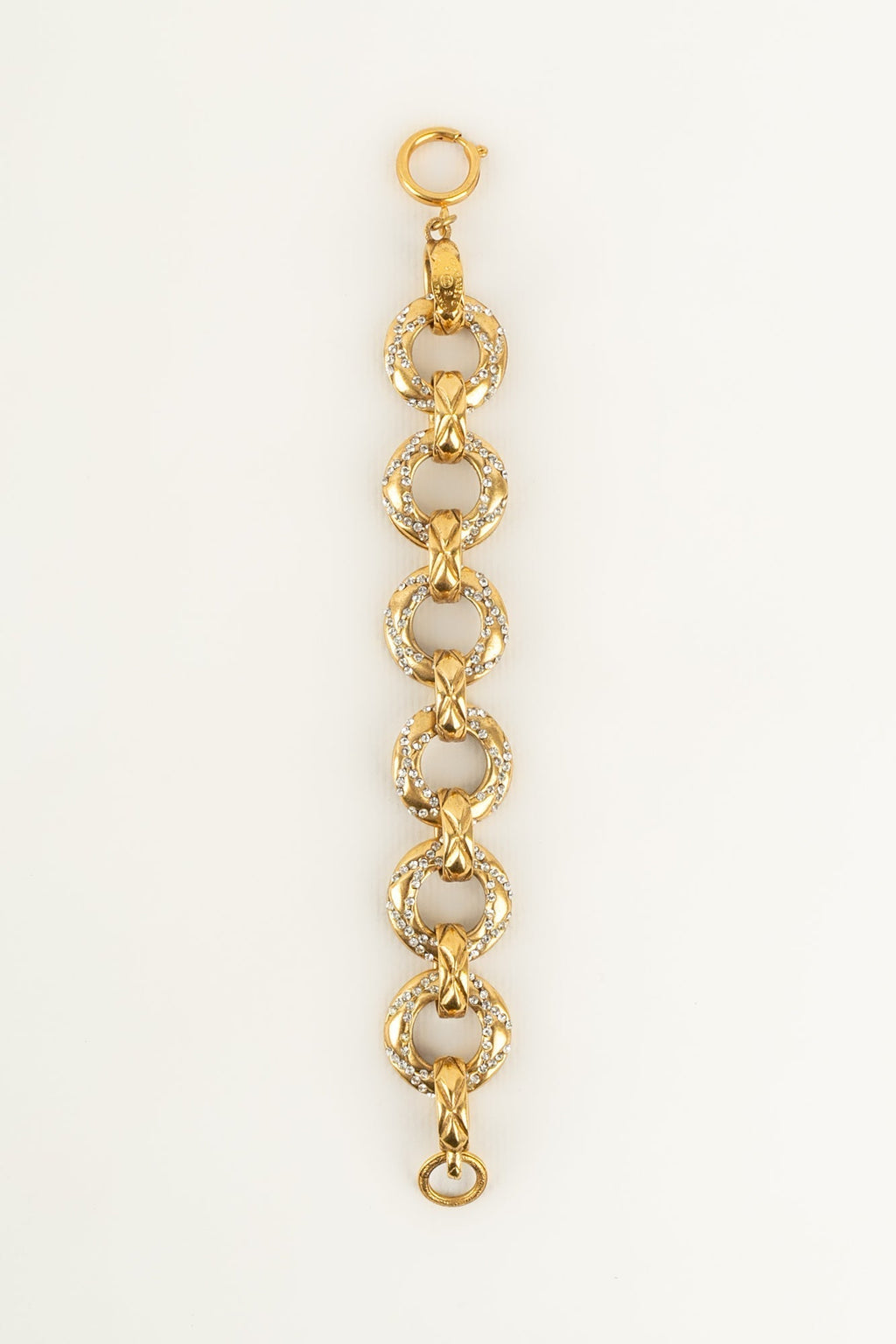 Bracelet doré Chanel