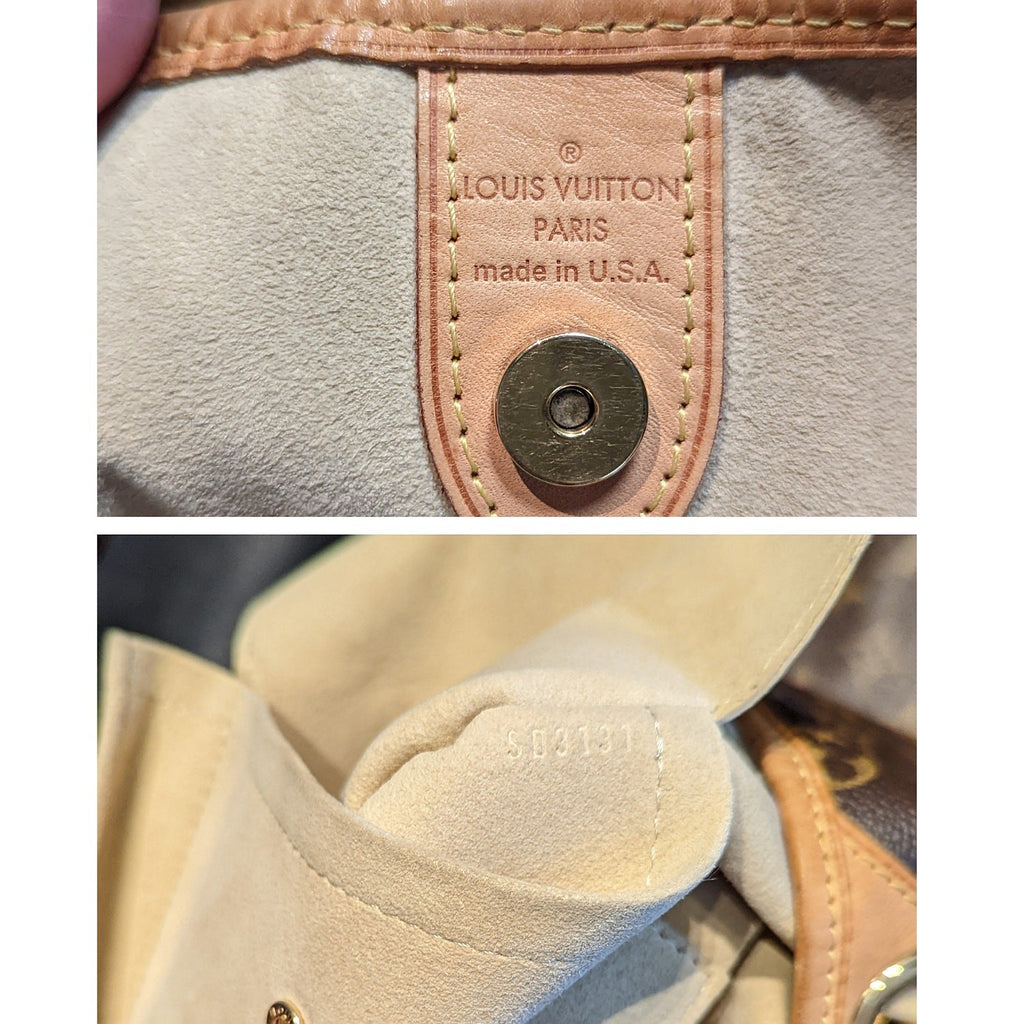 Louis Vuitton Monogram Canvas Galliera Hobo