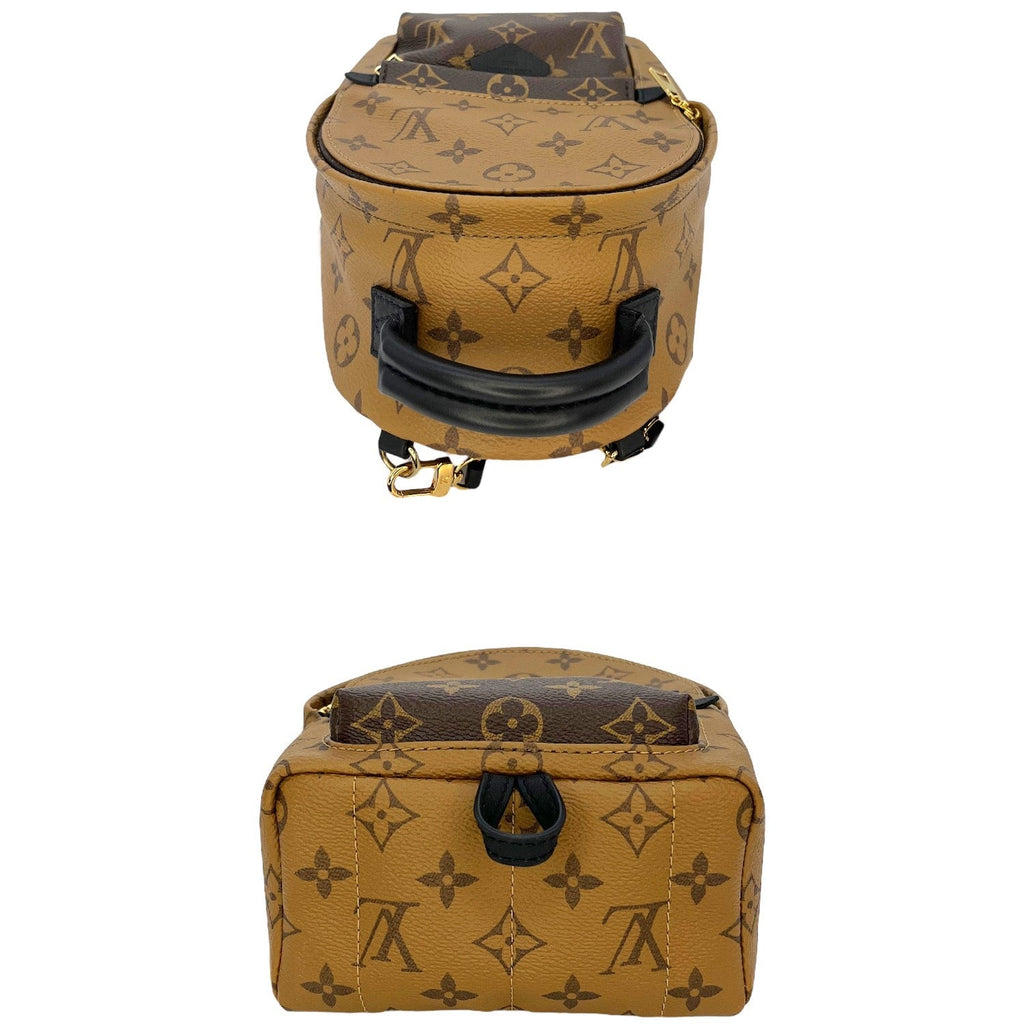Louis Vuitton Monogram Reverse Mini Palm Springs Backpack