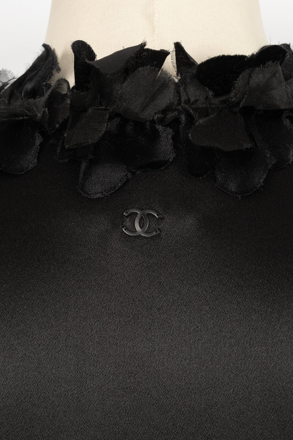Haut en soie Chanel