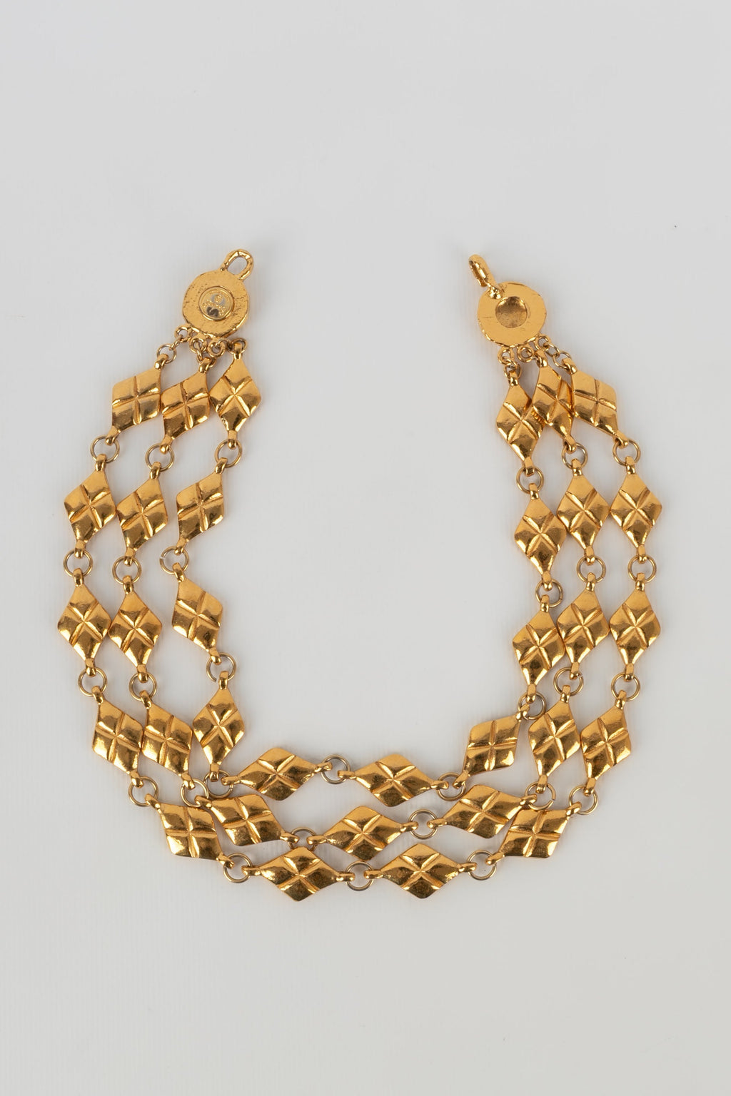 Collier dor�� Chanel 1990s