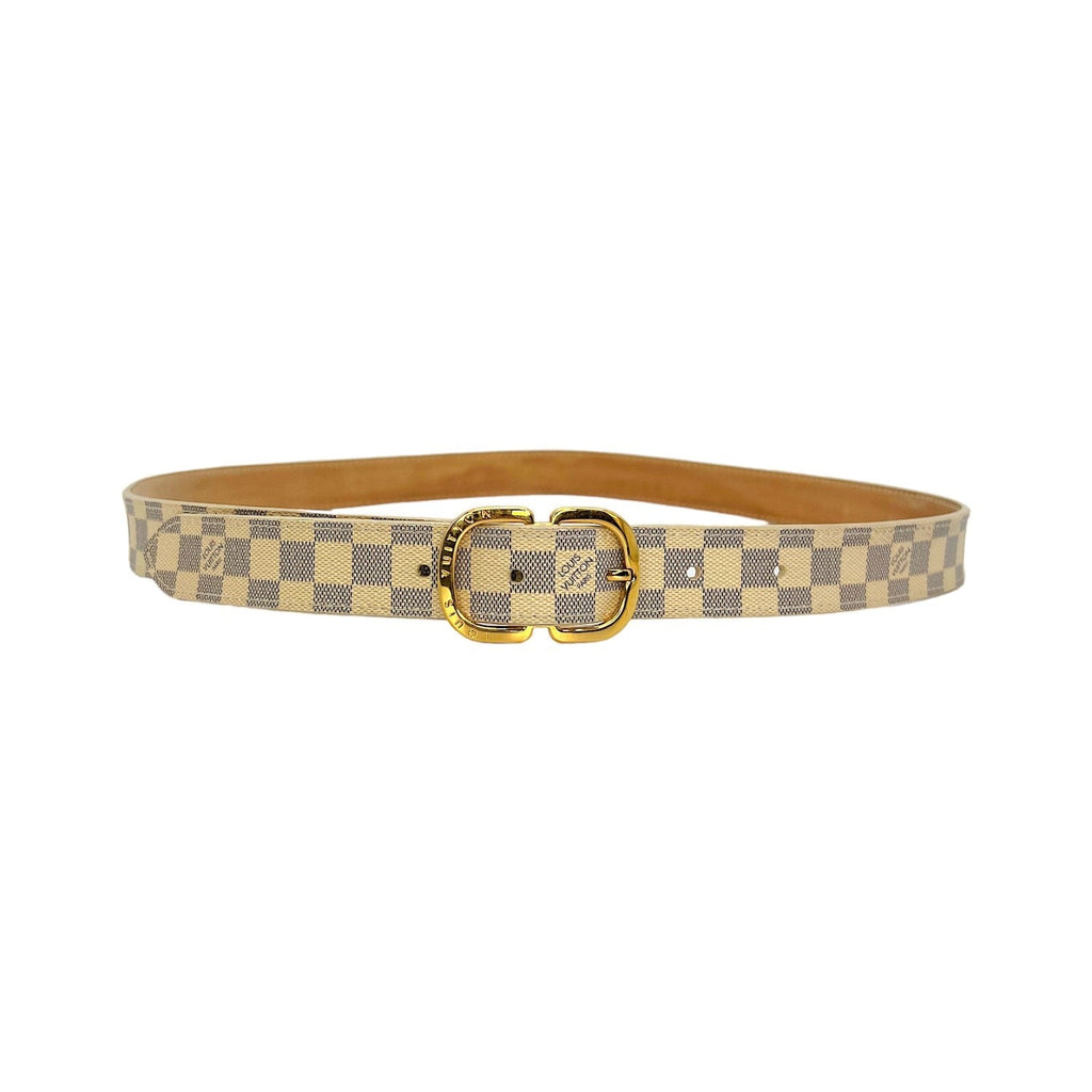Louis Vuitton Damier Azur Mini 25MM Belt