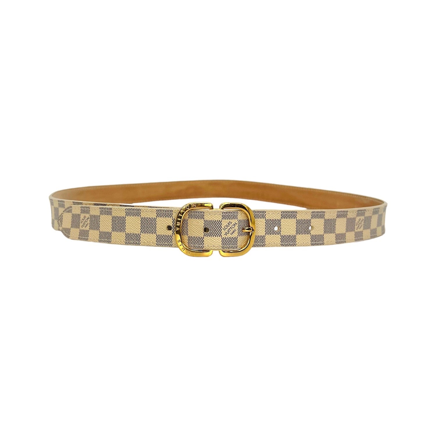 Louis Vuitton Damier Azur Mini 25MM Belt