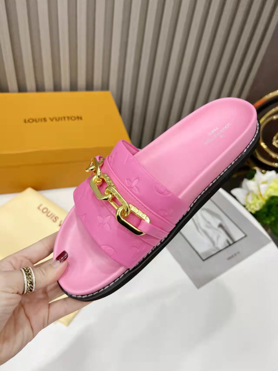 louis vuitton Sunset Flat Comfort Mule Pink For Women 1A9RAW