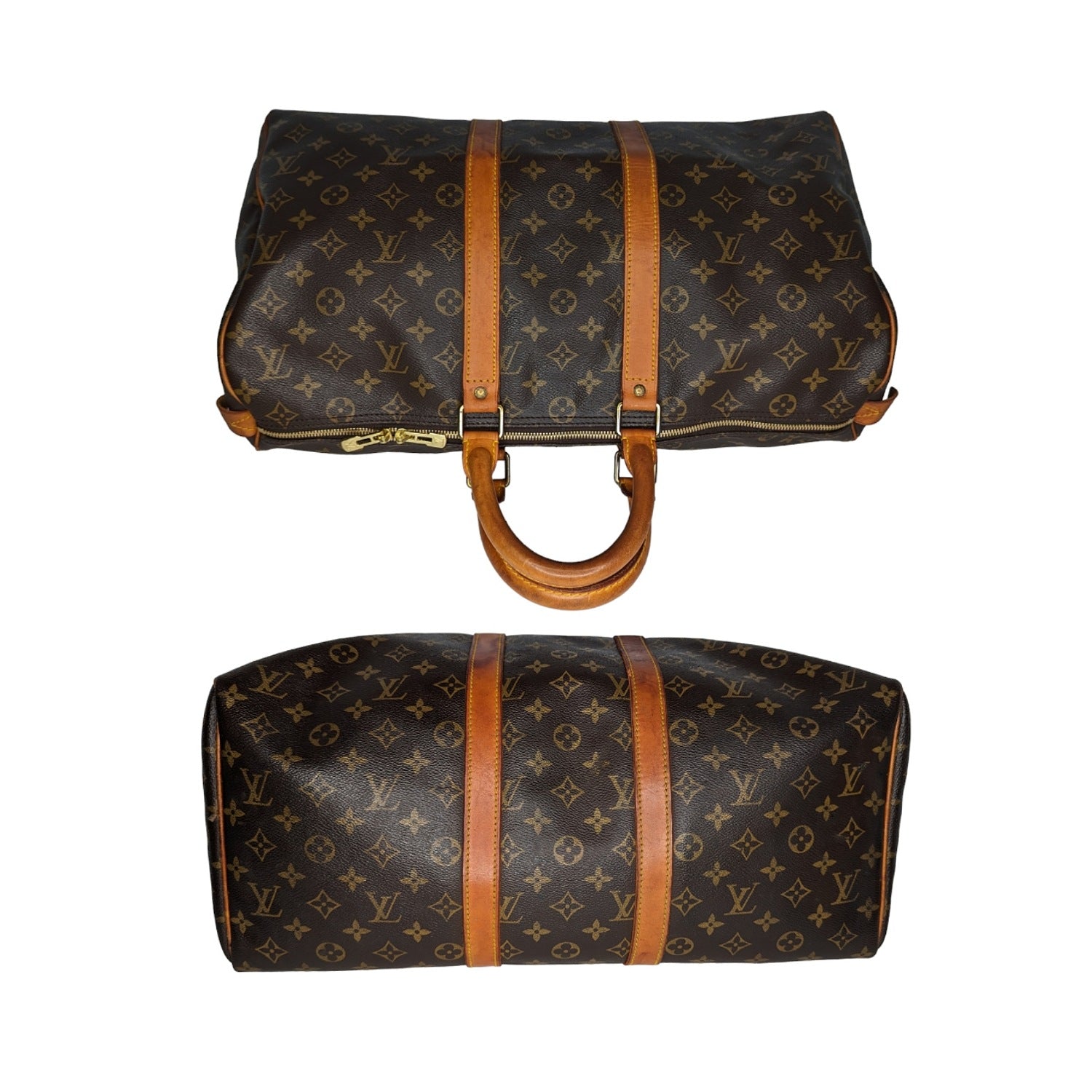 Louis Vuitton 1985 Monogram Canvas Keepall 45