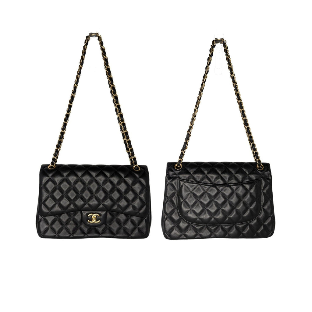 Chanel bag Classic Quilted Lambskin Double Jumbo Flap