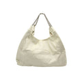 CHANEL Vintage Ivory Leather "Cc" Tote 2008-2009