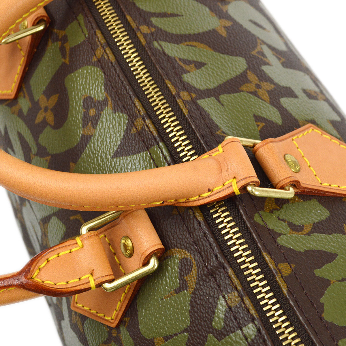 LOUIS VUITTON SPEEDY 30 GRAFFITI KHAKI
