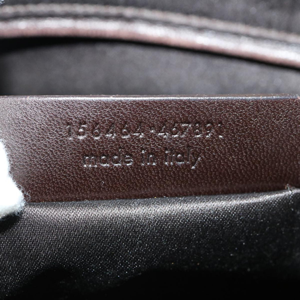 SAINT LAURENT Muse Shoulder Bag Leather White Auth am3205