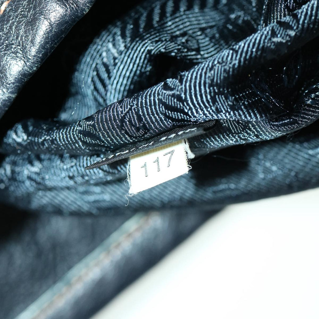 PRADA Hand Bag Nylon 2way Black  am3304